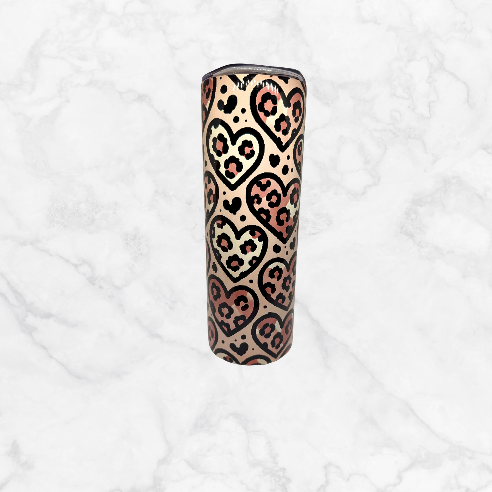 Leopard Love 20oz Stainless Steel Tumbler