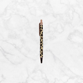 Leopard Heart Pen - Brown