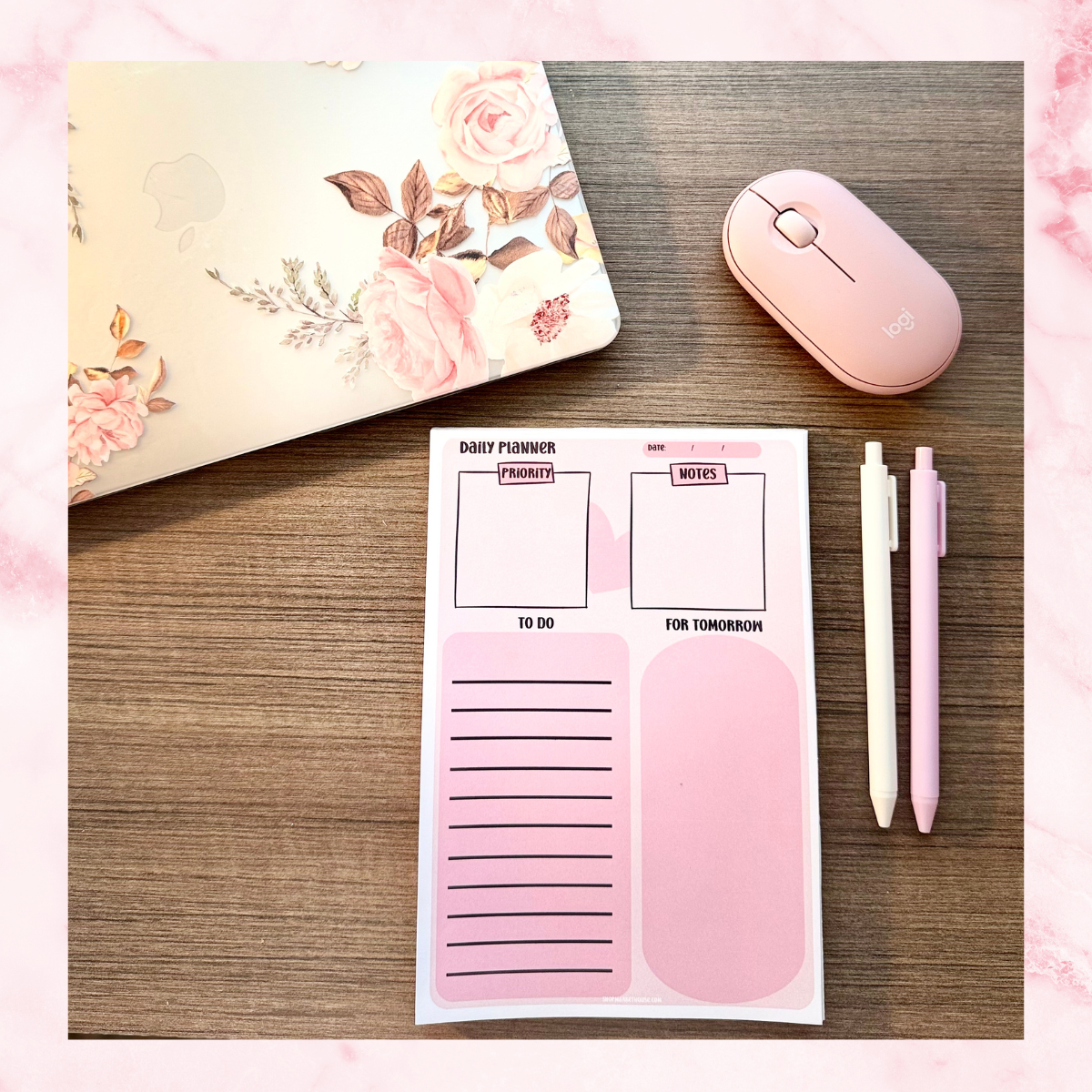 Daily Planner Notepad