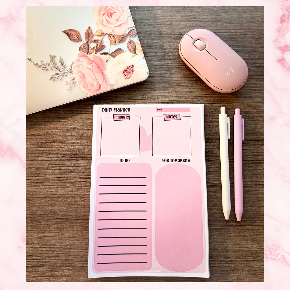 Daily Planner Notepad