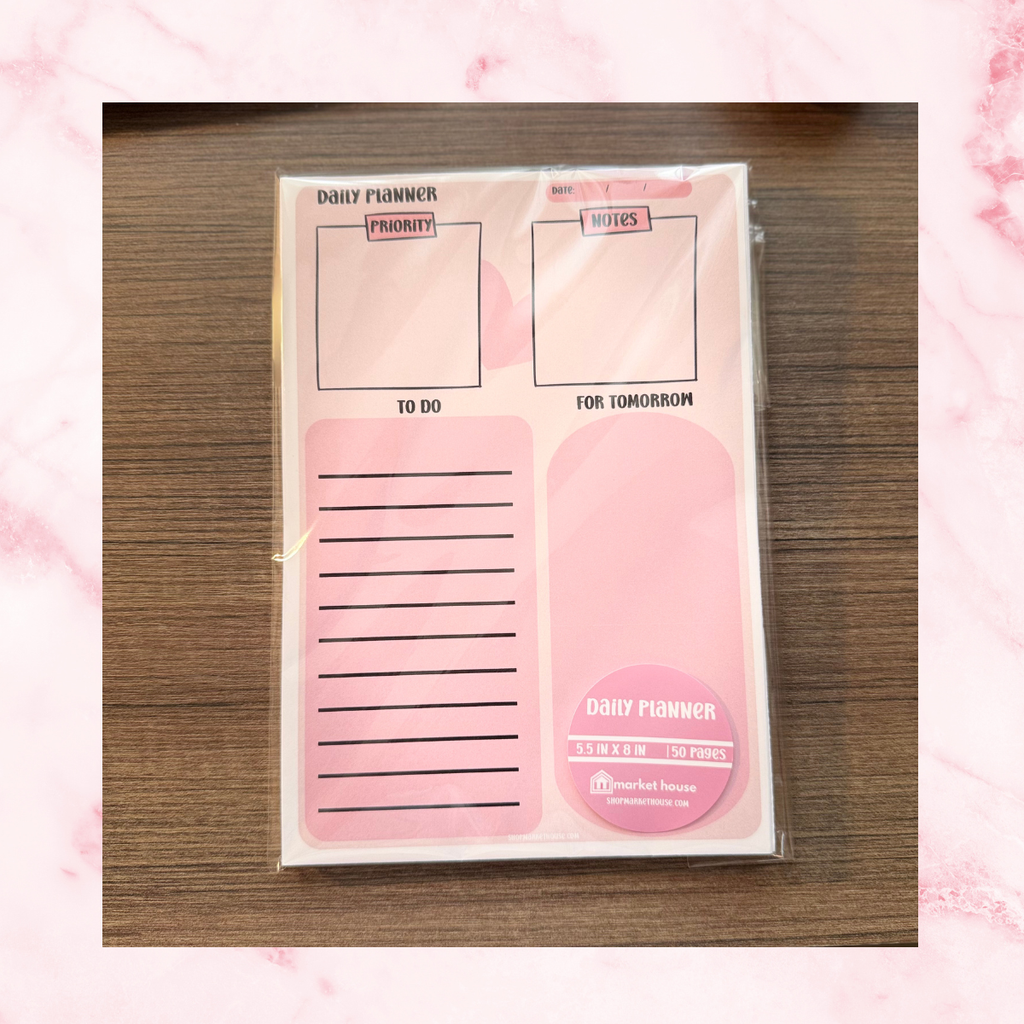 Daily Planner Notepad